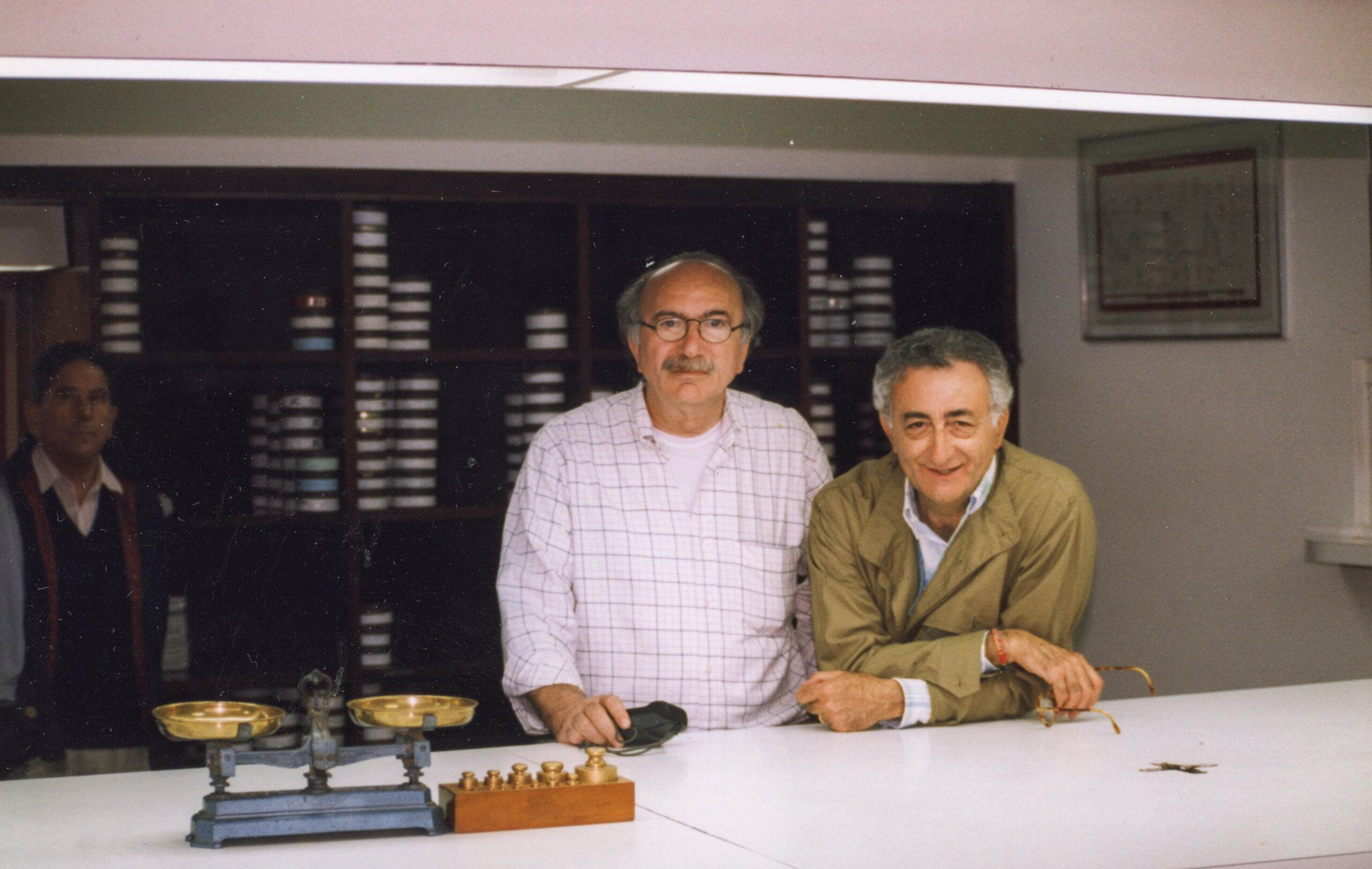 Antonio Rizzitano con Franco Camillini (Romani)